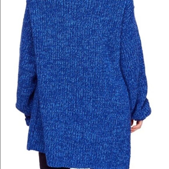 NWT FREE PEOPLE ELEVEN RIBBED KNIT SIDE SLIT TURTLENECK SWEATER - Picture 2 of 5